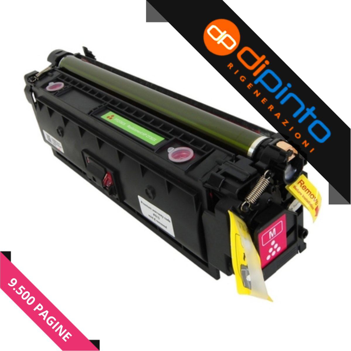 Toner Compatibile (CF363X, 040HM, 0457C001) per HP LaserJet Enterprise M552dn (10K) MAGENTA XL