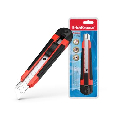 Taglierino Erichkrause Cuter con fissatore Automatico | Corpo in Plastica | lama grande