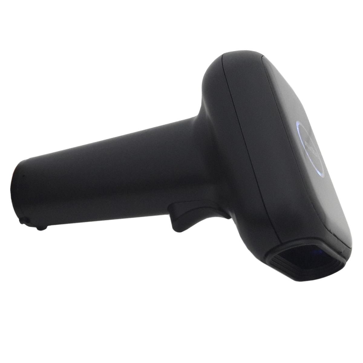 Lettore di codici a barre USB 1D/2D approssimativo - Indicatore LED, segnale acustico - Velocità 120 fps - Colore nero