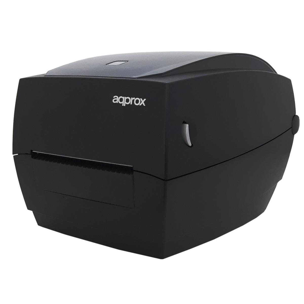 Stampante termica per etichette approx - Risoluzione 203 dpi - Velocità 127 mm/s - Lunghezza di stampa 15-1200 mm - Porta USB, LAN e seriale (RS232)
