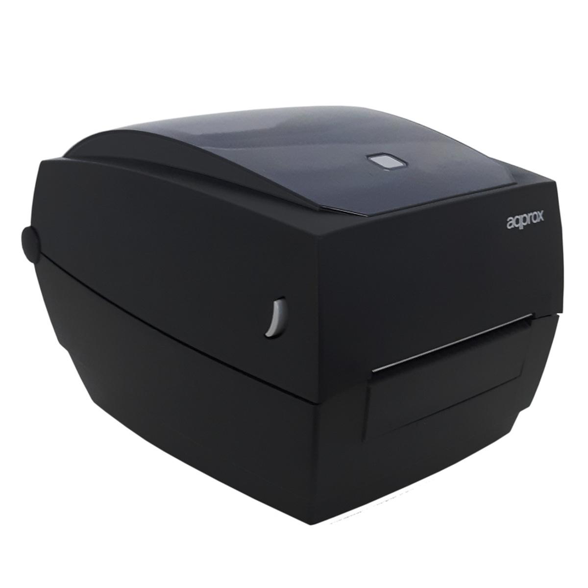 Stampante termica per etichette approx - Risoluzione 203 dpi - Velocità 127 mm/s - Lunghezza di stampa 15-1200 mm - Porta USB, LAN e seriale (RS232)
