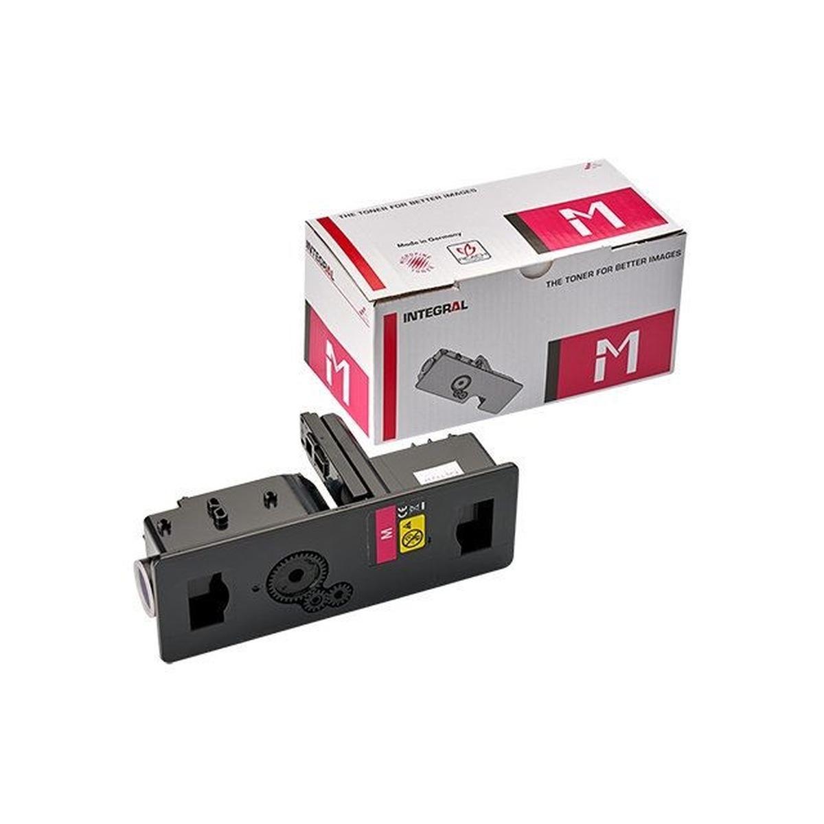 Toner Compatibile INTEGRAL (TK-5220M, 1T02R9BNL1) per KYOCERA ECOSYS M5521cdn (1,2K) MAGENTA