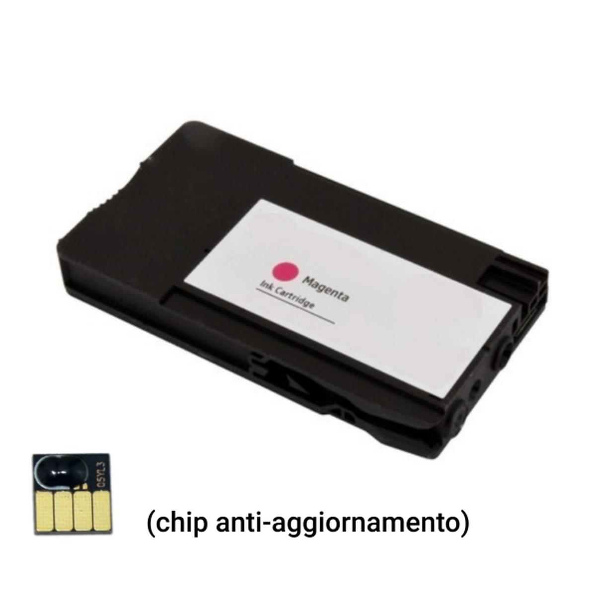 Cartuccia Compatibile (963XL, 3JA28AE) per Hp Officejet Pro 9010 (1,6K) MAGENTA (chip anti-aggiornamento)