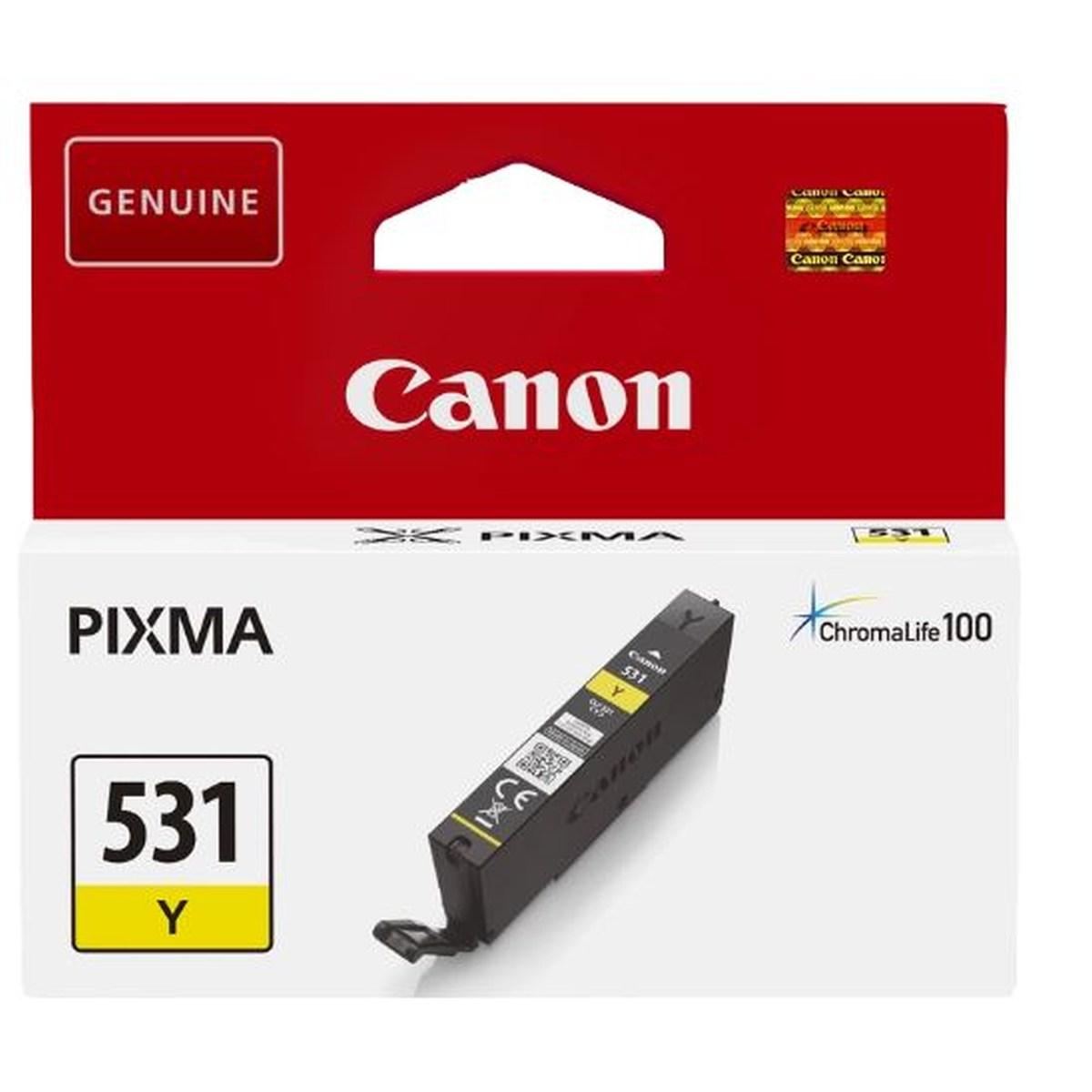 Cartuccia Originale (6121C001, CLI-531Y) CANON Pixma TS8750 | GIALLO