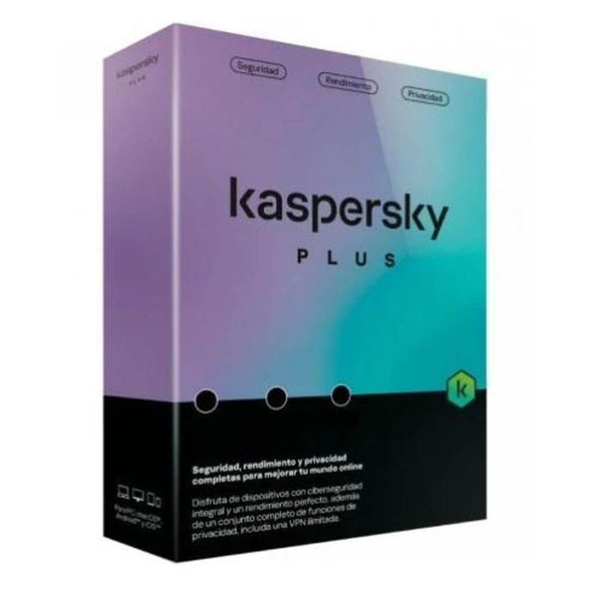 Antivirus Kaspersky versione Plus | 5 Dispositivo | 1 anno