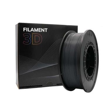 Filamento PLA 3D - Diametro 1,75mm - Bobina 1kg - Colore Grafite