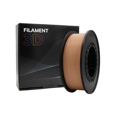 Filamento PLA 3D - Diametro 1,75mm - Bobina 1kg - Colore Pesca Chiaro