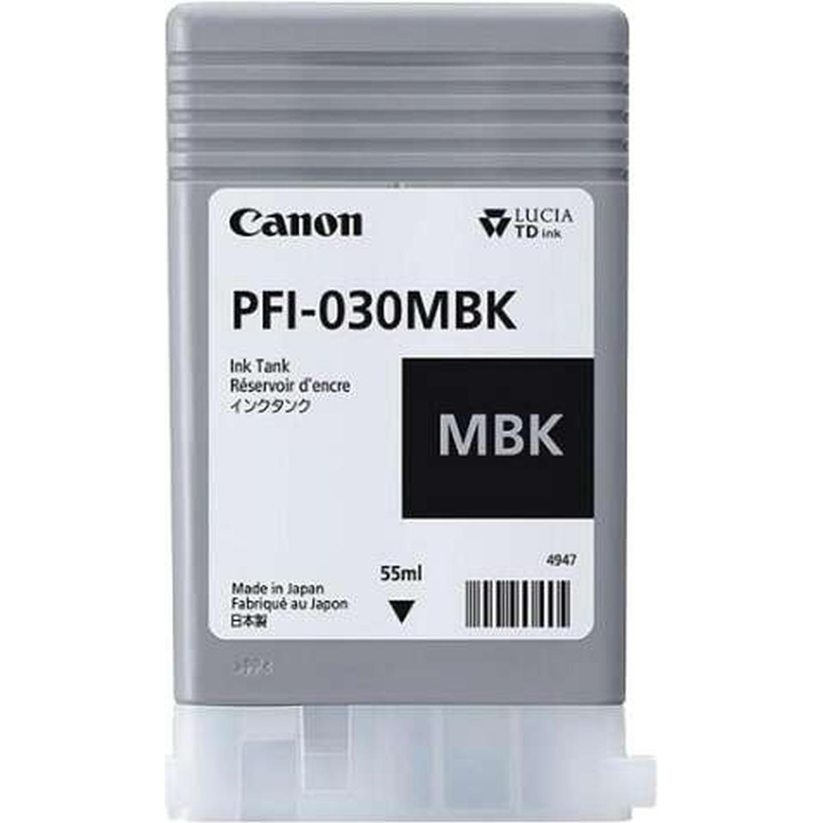 Cartuccia Originale (PFI-030MBK, 3488C001) CANON imagePROGRAF TA-20 | NERO MATTE