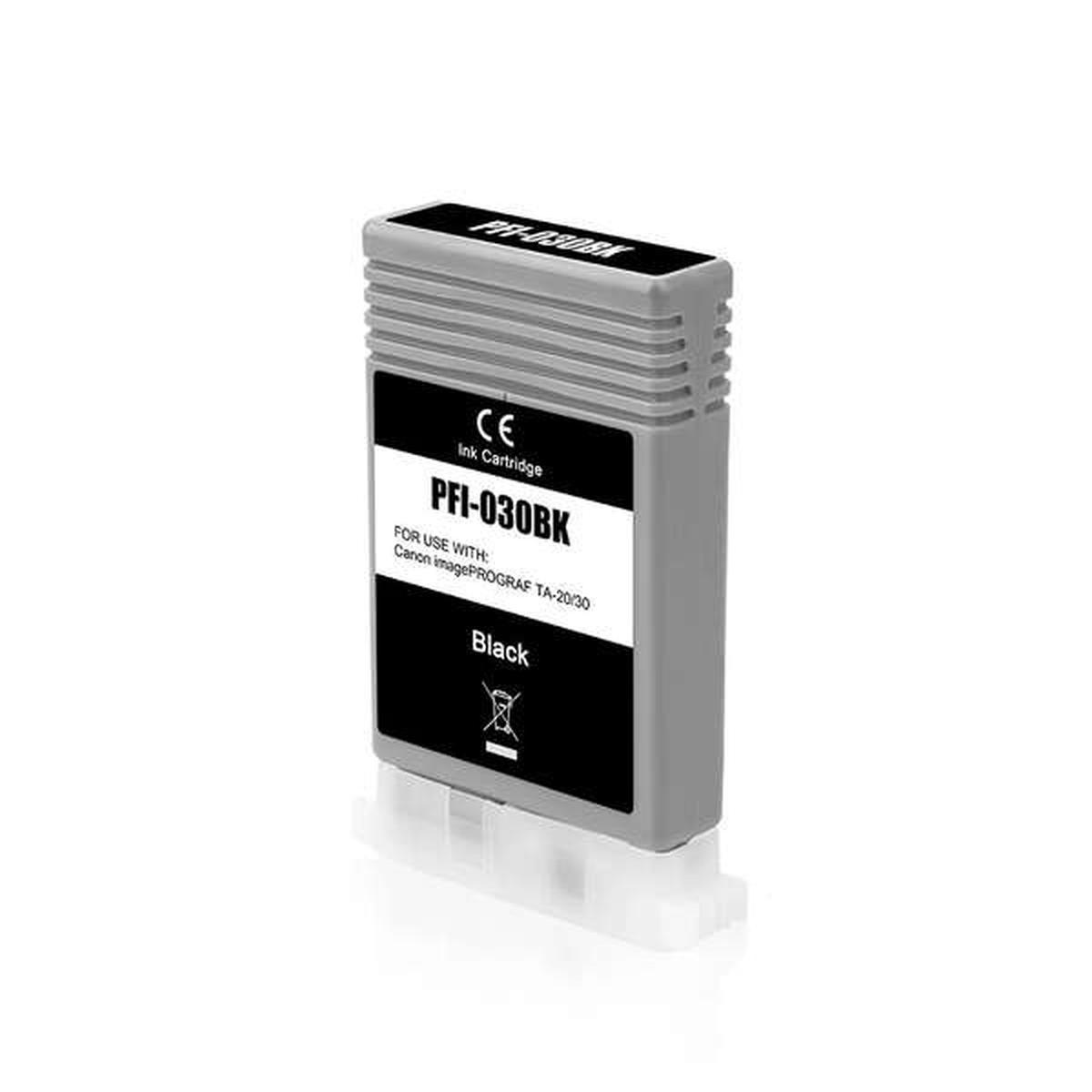 Cartuccia Compatibile (PFI-030K, 3489C001) per CANON imagePROGRAF TA-20 | NERO