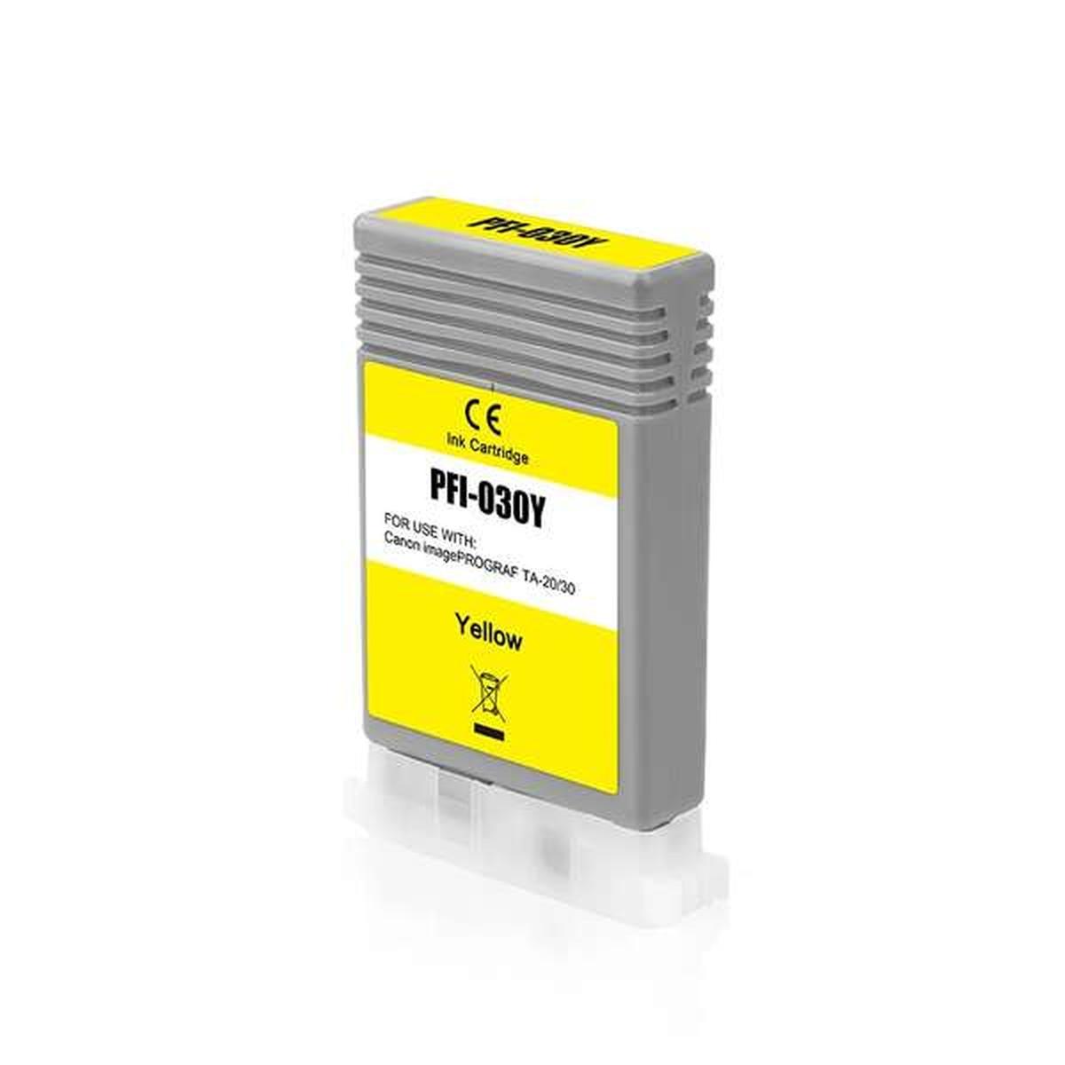 Cartuccia Compatibile (PFI-030Y, 3492C001) per CANON imagePROGRAF TA-20 | GIALLO