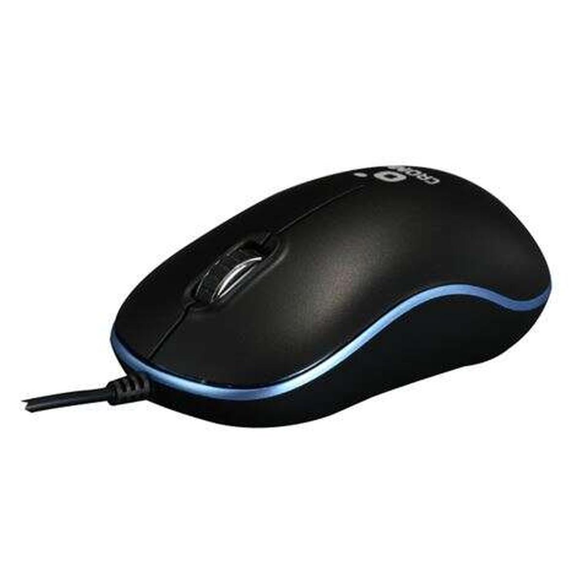 Mouse Cromad X51 - 3 pulsanti - Uso ambidestro - Cavo da 1,50 m
