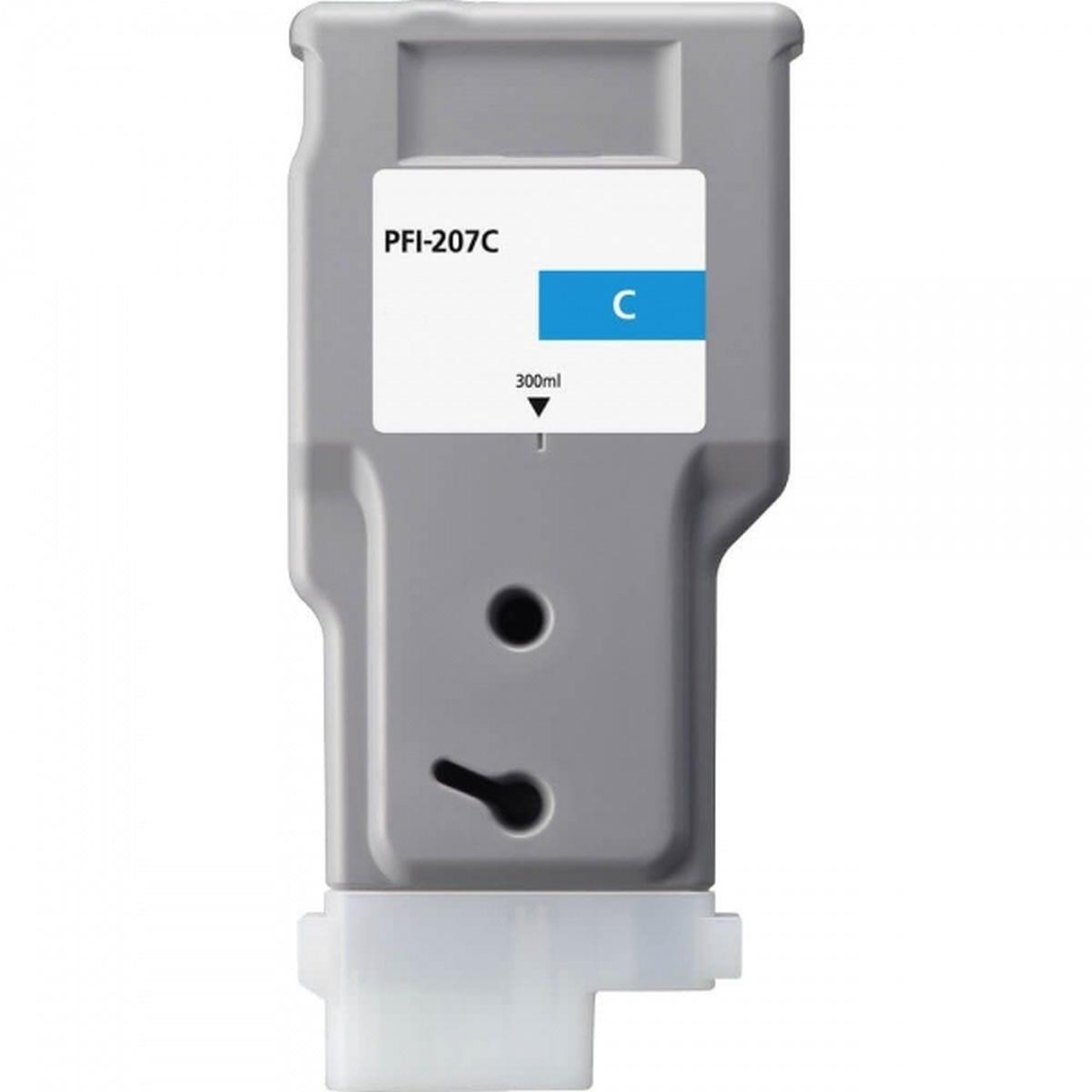 Cartuccia Rigenerata (PFI-207C, 8790B001) per CANON iPF780 (300ml) CIANO XL