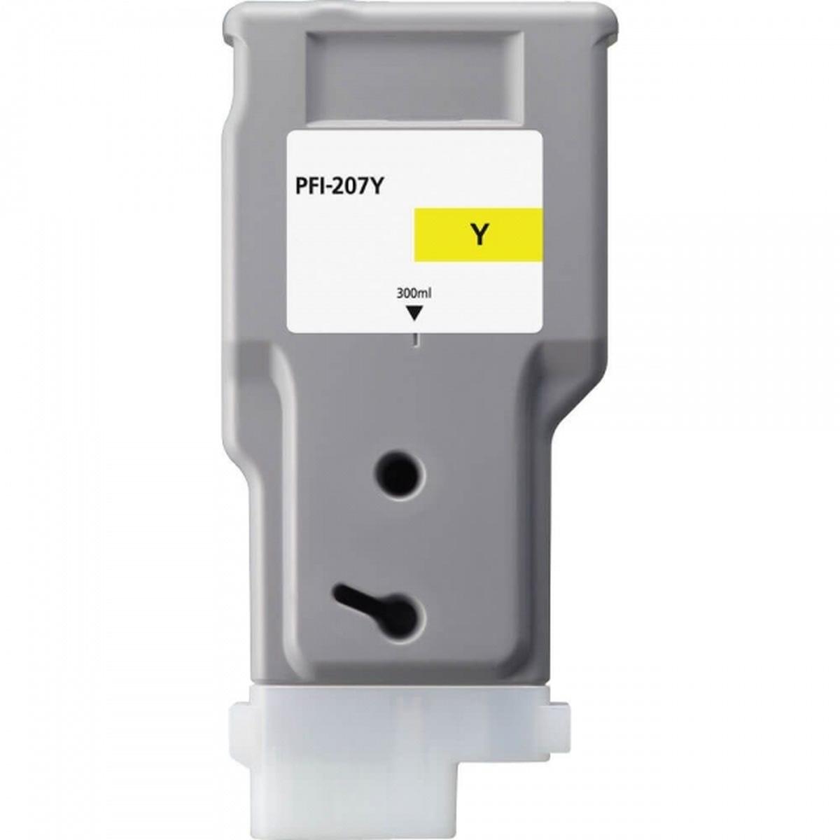 Cartuccia Rigenerata (PFI-207Y, 8792B001) per CANON iPF780 (300ml) GIALLO XL