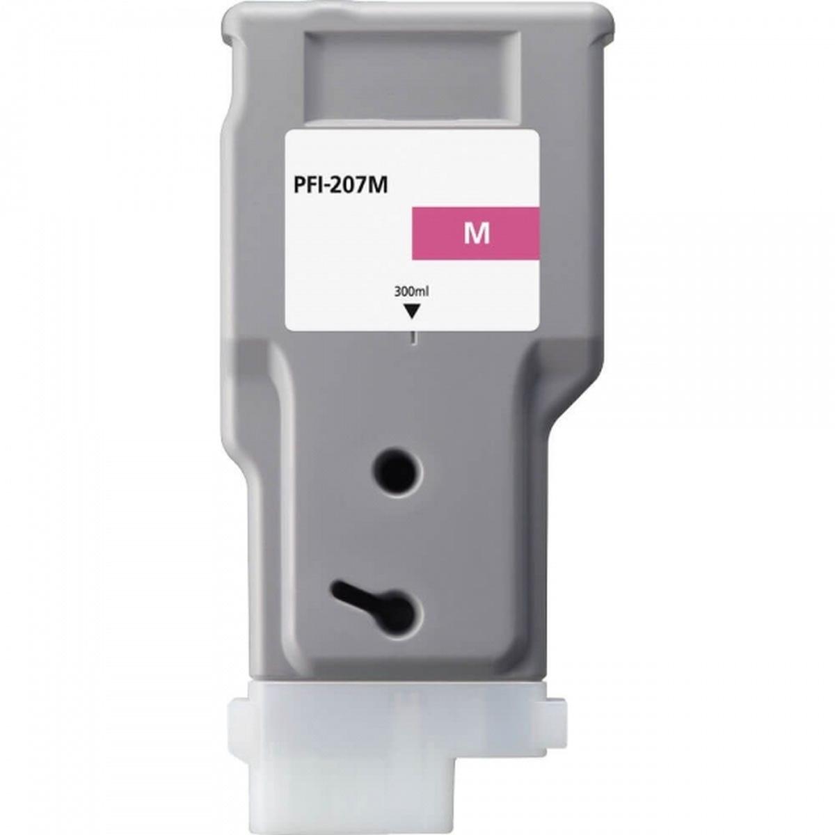Cartuccia Rigenerata (PFI-207M, 8791B001) per CANON iPF780 (300ml) MAGENTA XL