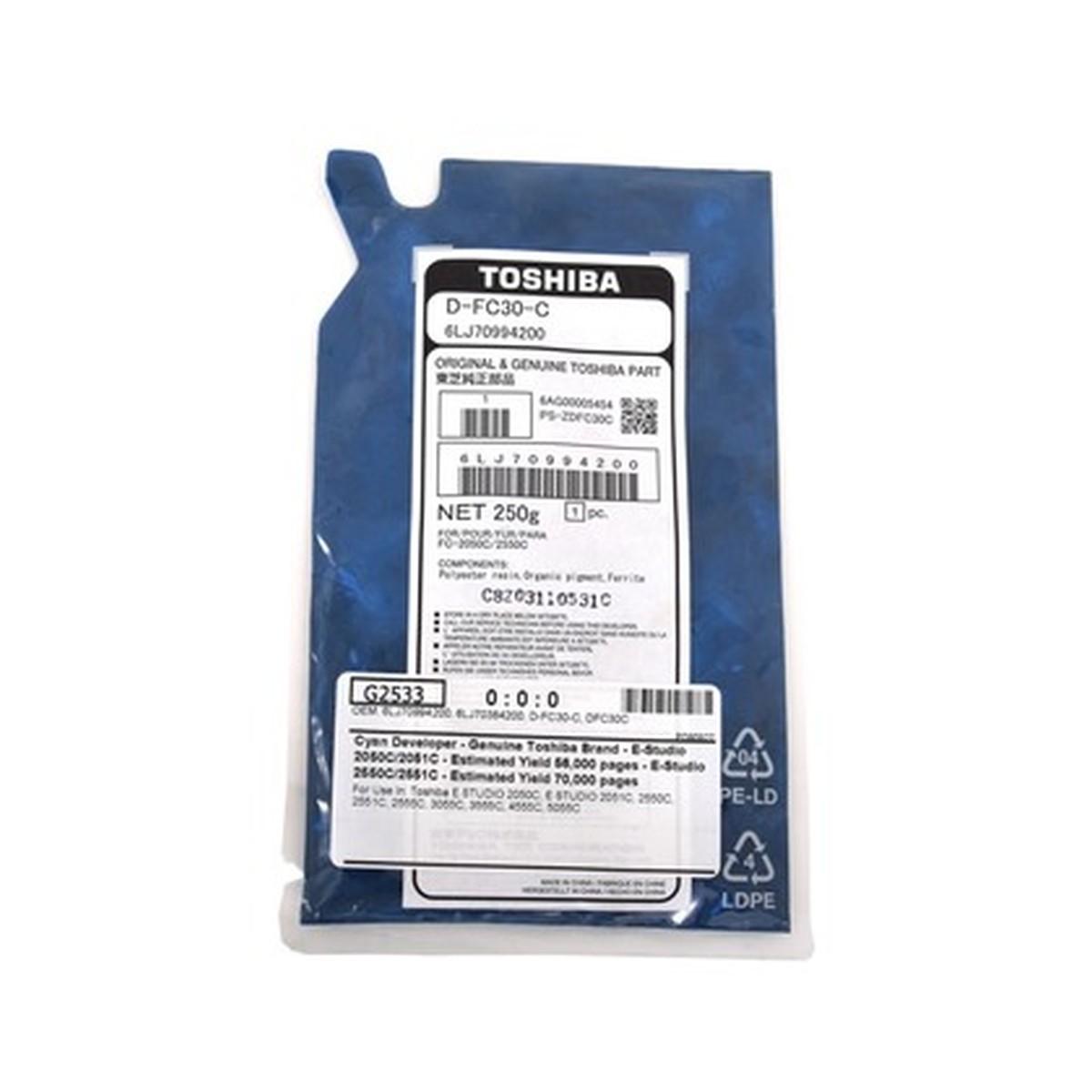 Developer Originale (6LJ70994200, 6LJ70384200, D-FC30-C) TOSHIBA 2050C | CIANO