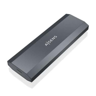 Aisens Box esterno M.2 (NGFF) Asm2-029Gr NVME a USB3.2 Gen2 | Grigio