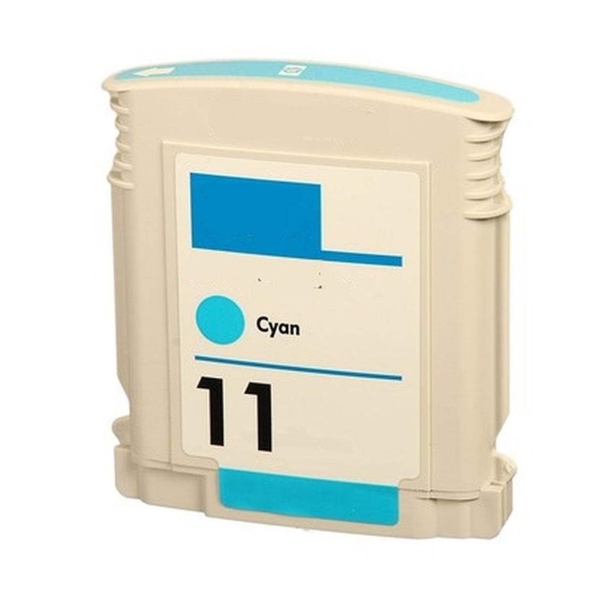 Cartuccia Plotter Compatibile (C4836A, 11) per HP DesignJet 111 (28ml) CIANO