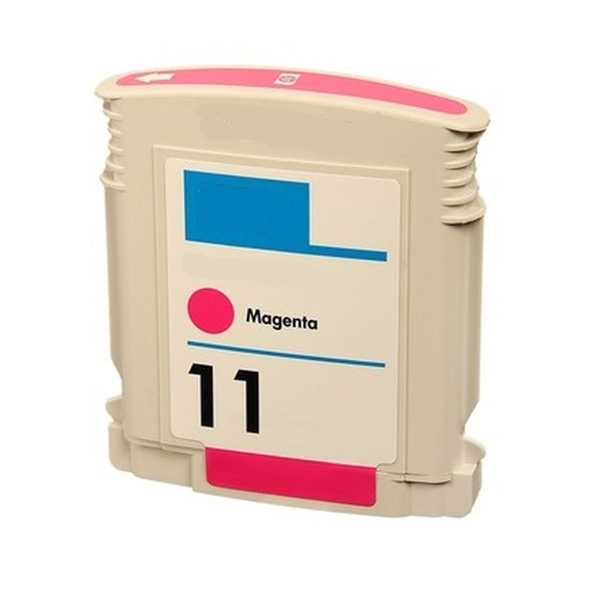 Cartuccia Plotter Compatibile (C4837A, 11) per HP DesignJet 111 (28ml) MAGENTA