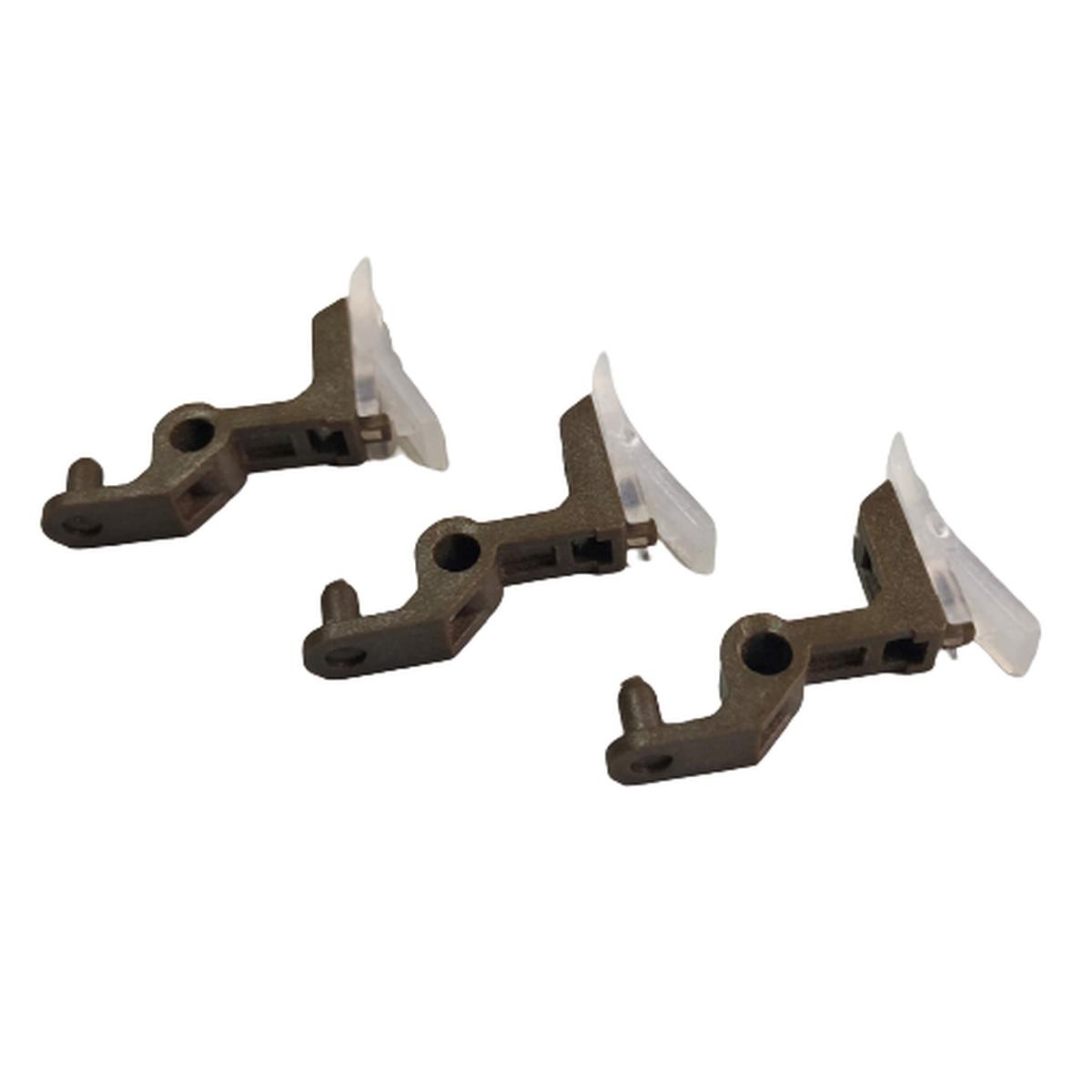 Unghiette Inferiori Compatibili per MINOLTA 368, C258 (3pz) con molle