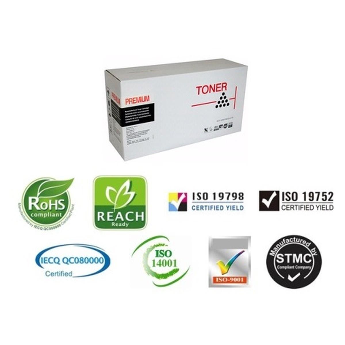 Toner Rigenerato PREMIUM (Q2670A) per HP Color Laserjet 3500, 3550, 3700 (6K) NERO