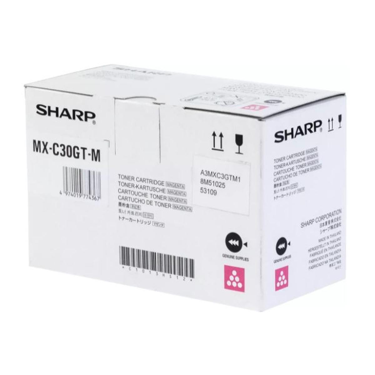 Toner Originale (MX-C30GTM) SHARP MX-C250 | 6K | MAGENTA