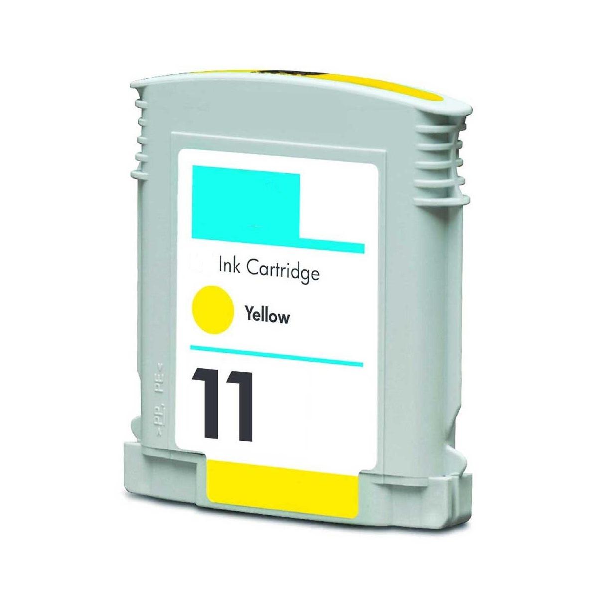 Cartuccia Plotter Compatibile (C4838A, 11) per HP DesignJet 111 (28ml) GIALLO