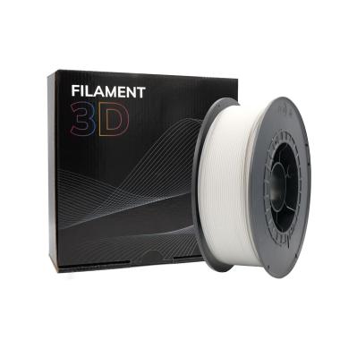 Filamento PLA 3D - Diametro 2,85mm - Bobina 2,5kg - Colore Bianco