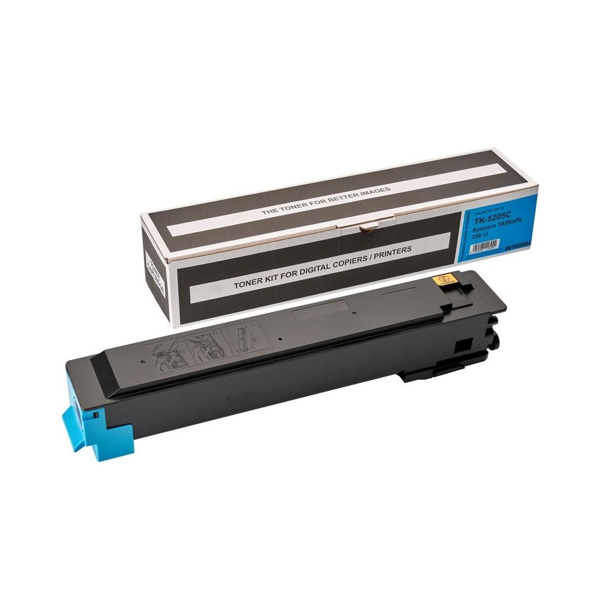Toner Compatibile INTEGRAL (TK-5205C) per KYOCERA TASKalfa 356ci (12K) CIANO