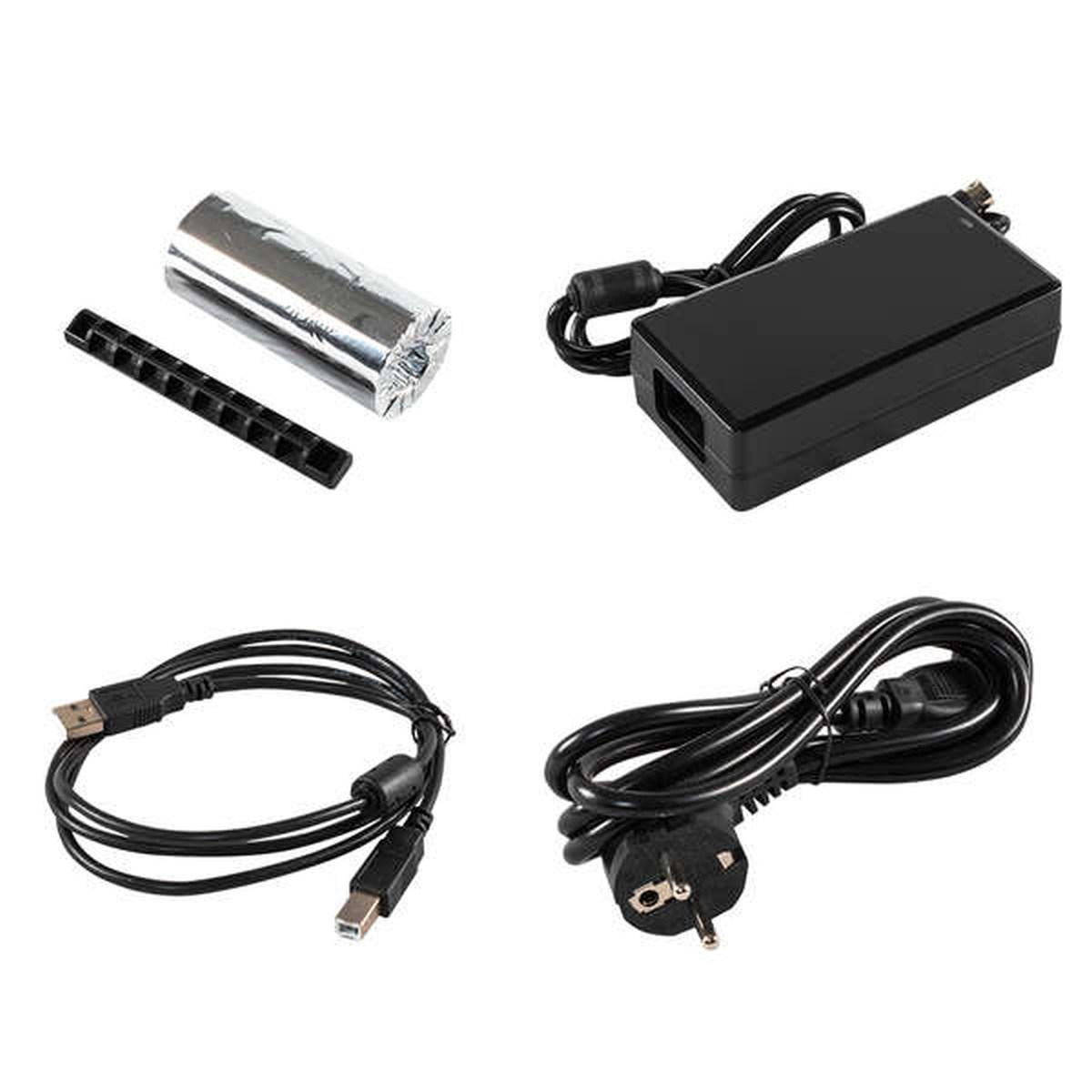 Stampante termica per ricevute Unykach POS5 - Velocità 230 mm/s - USB, RJ-45, RJ-12 e RJ11