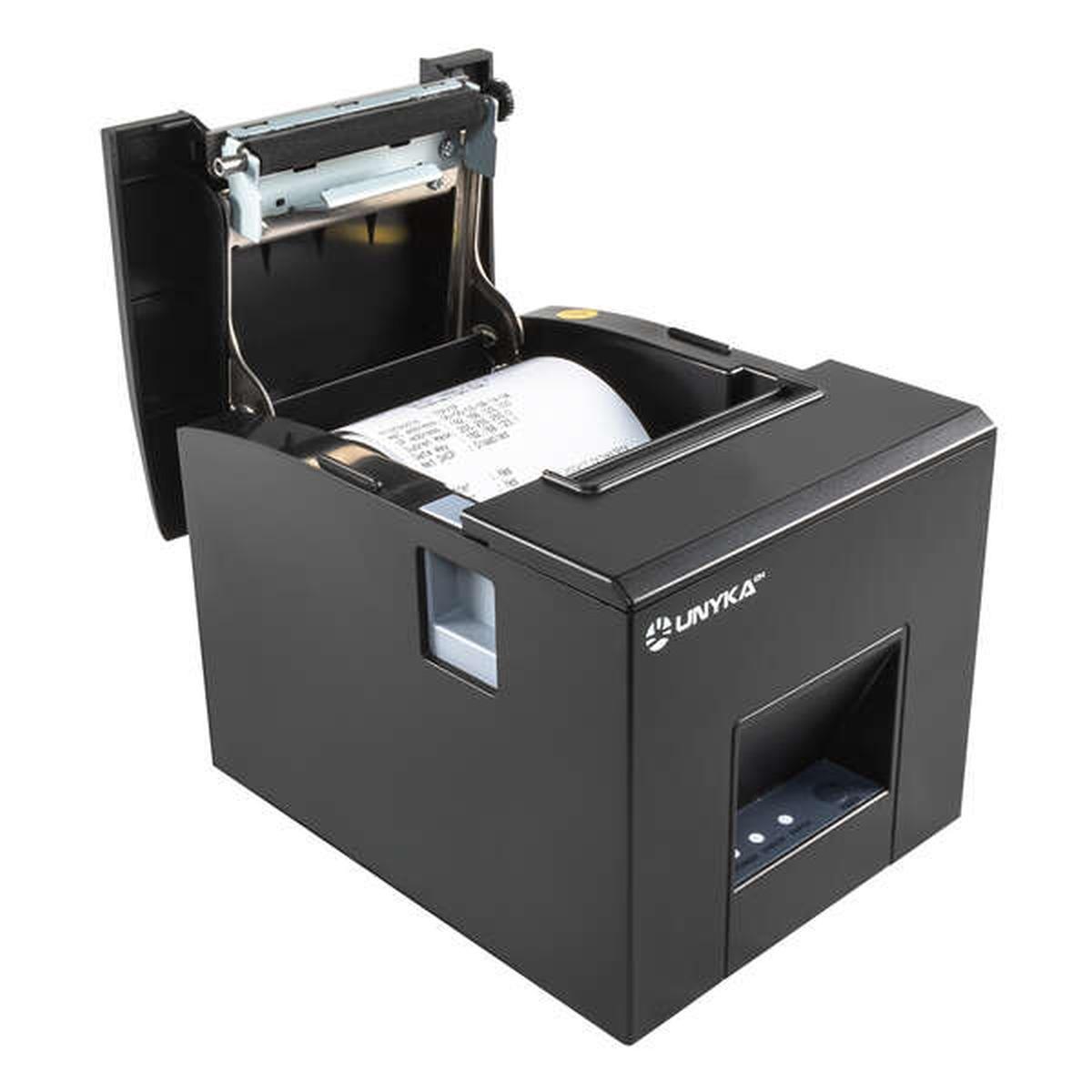 Stampante termica per ricevute Unykach POS3 - Velocità 260 mm/s - USB, RJ-45, RJ-12 e RJ11