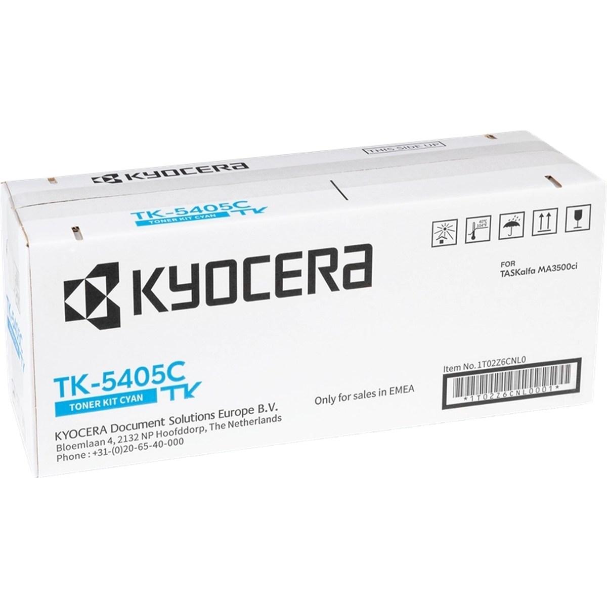 Toner Originale (TK-5405C, 1T02Z6CNL0) KYOCERA MA3500ci | 10K | CIANO