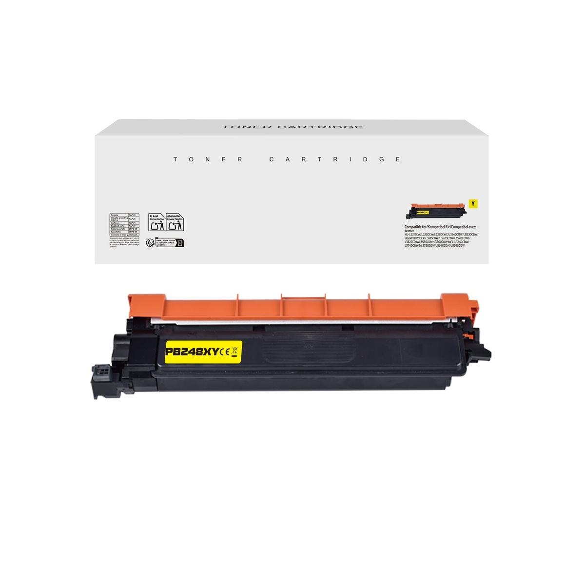 Toner Compatibile (TN-248XLY, 248XL) per BROTHER MFC-L8390CDW (2,3K) GIALLO