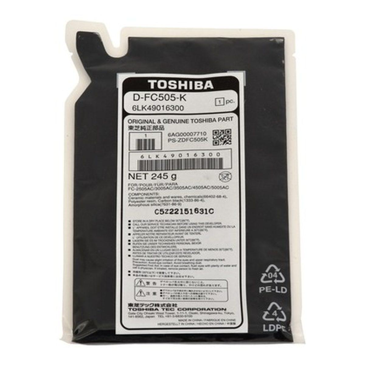 Developer Originale (D-FC505K, 6LK49016300) TOSHIBA e-studio 2505AC | NERO