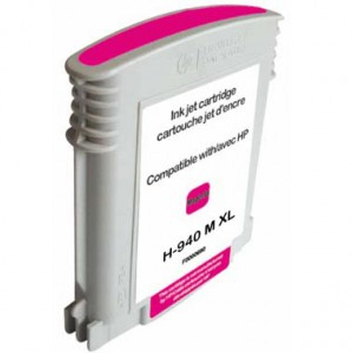Cartuccia Plotter Compatibile (C4908AE, 940XL) per HP Officejet Pro 8000 (28ml) MAGENTA