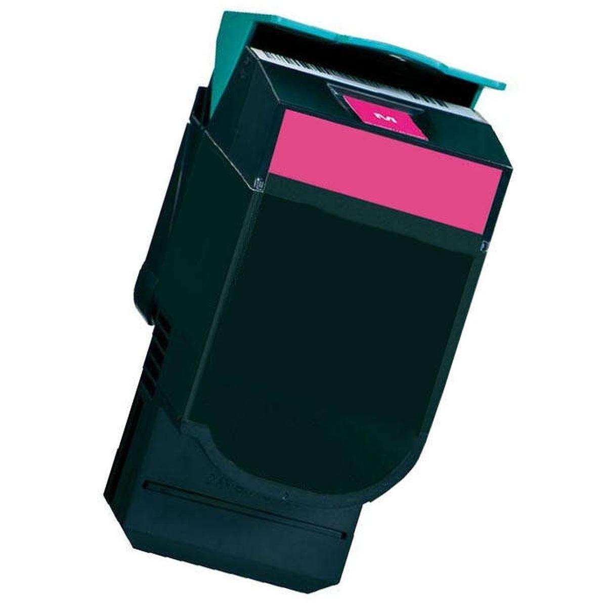 Toner Compatibile (80C2HME) per LEXMARK CX410e (3K) MAGENTA