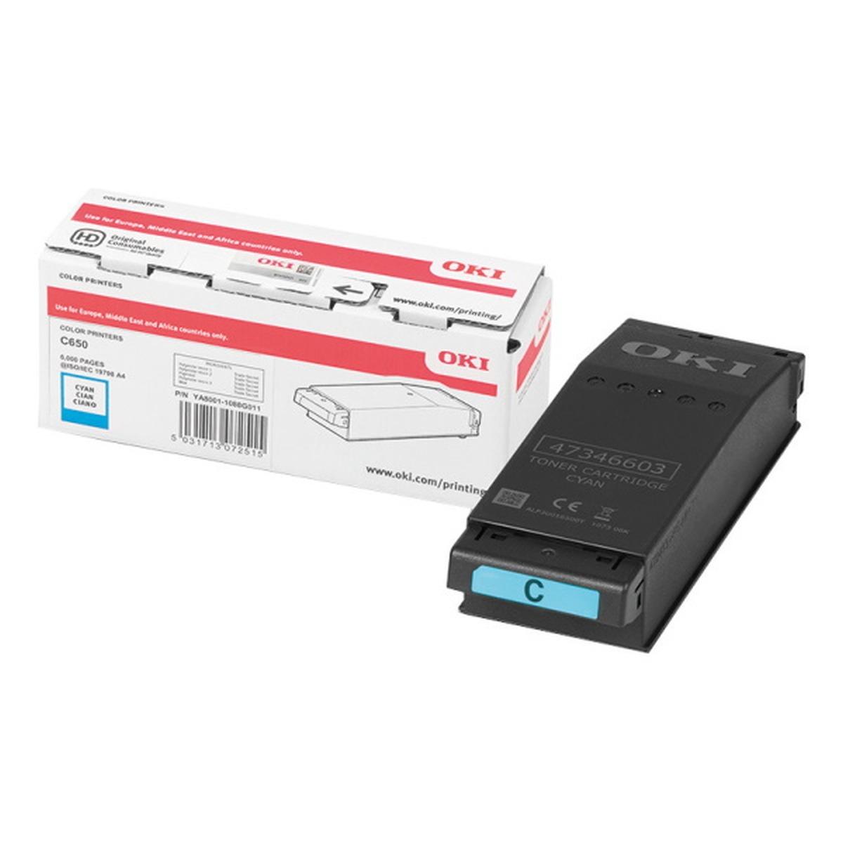 Toner Originale (9006127) OKI C650 | 6K | CIANO