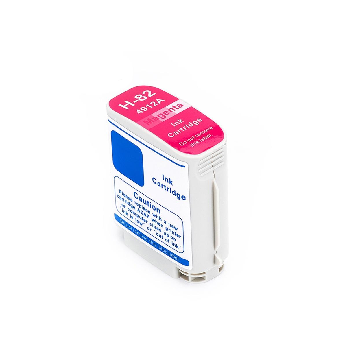 Cartuccia Plotter Compatibile (C4912A, 82) per HP Designjet 120 (69 ml) MAGENTA
