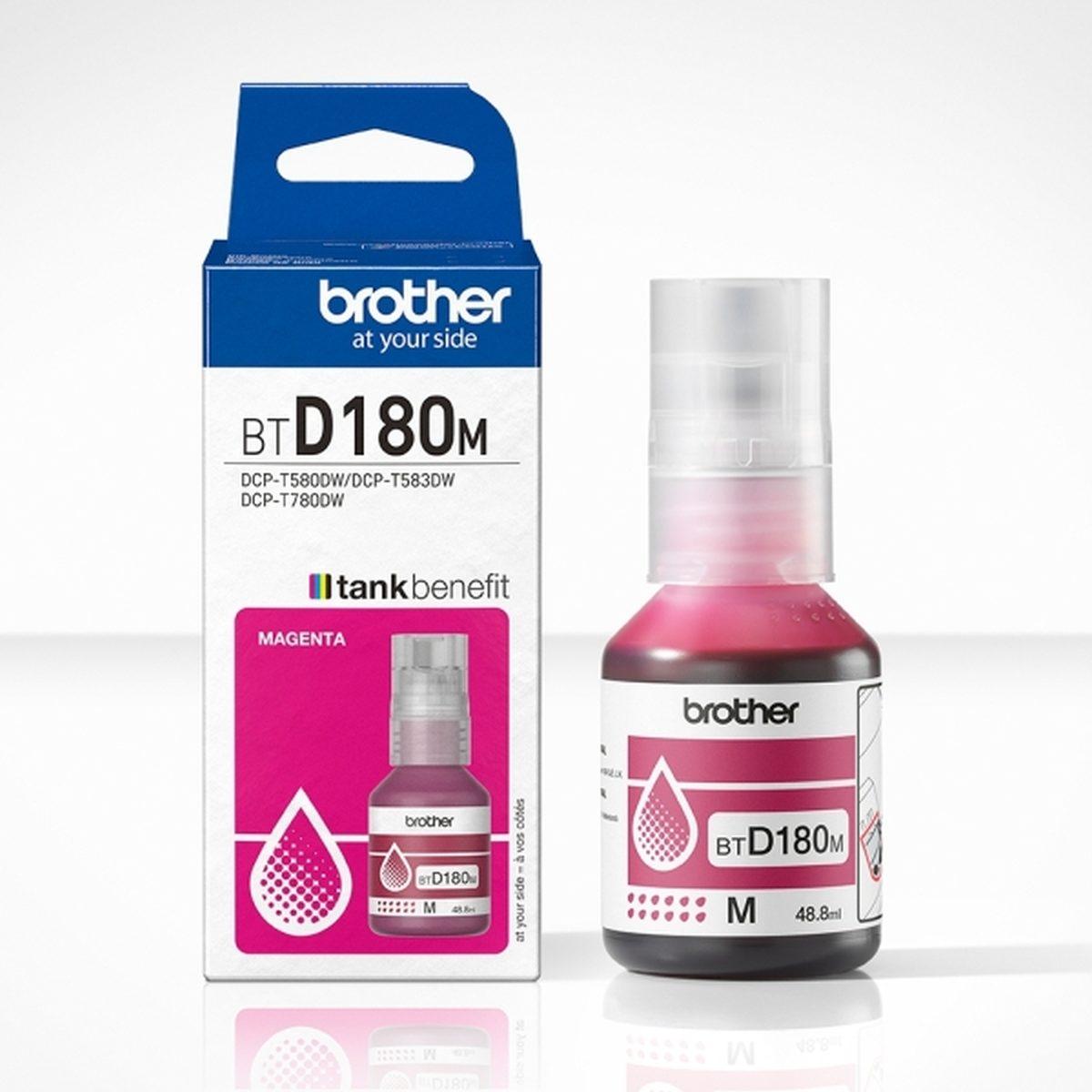 Bottiglia d'inchiostro Originale (BTD180M) BROTHER DCP-T780DW | MAGENTA