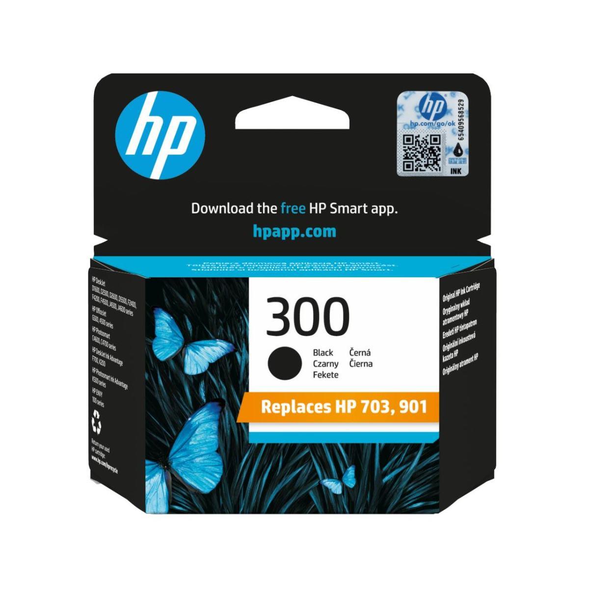 Cartuccia Originale (300, 901, CC640EE, CC653AE) HP DeskJet D2560 | 200pag | NERO