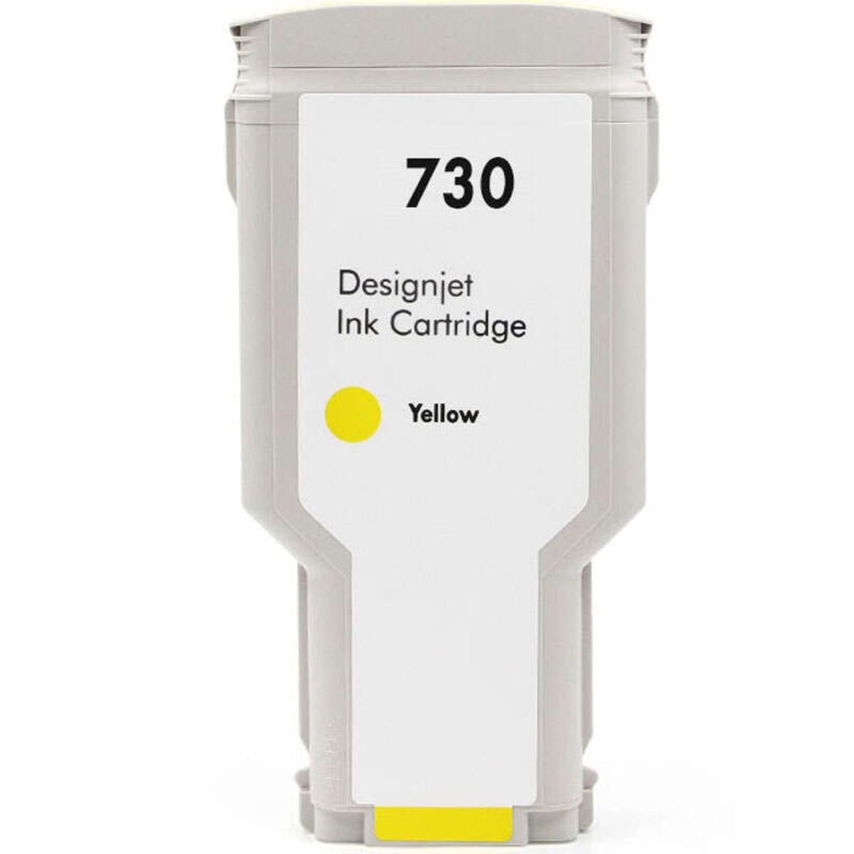 Cartuccia Compatibile (P2V70A, 730) per HP DesignJet T1600 | 300ml | GIALLO