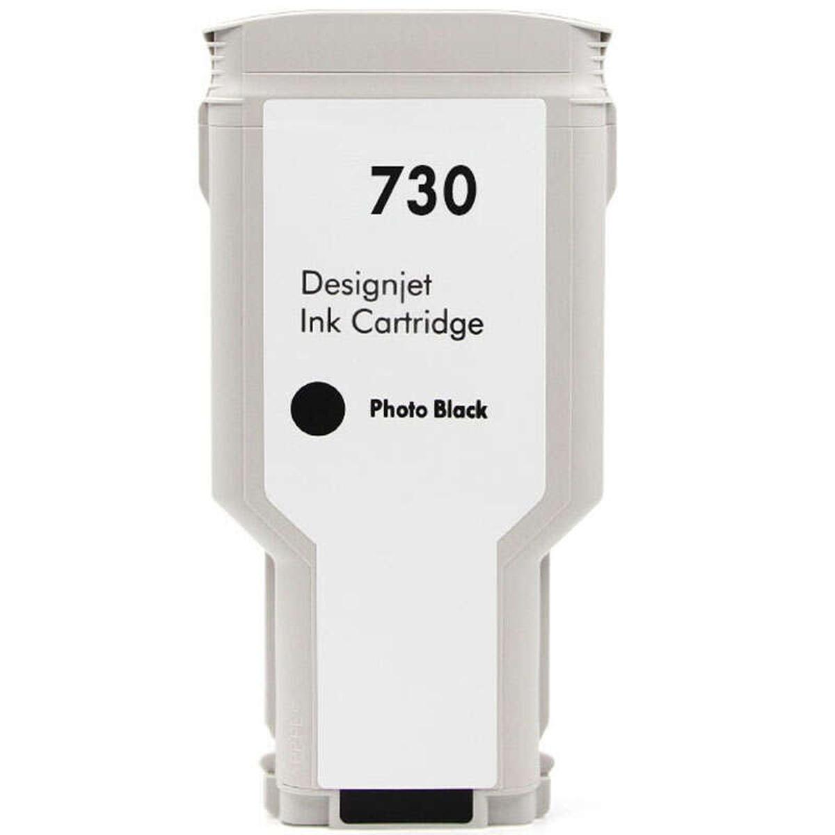Cartuccia Compatibile (P2V73A, 730) per HP DesignJet T1600 | 300ml | NERO FOTO