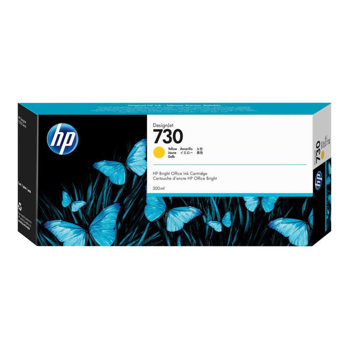 Cartuccia Originale (P2V70A, 730) HP DesignJet T1600 | 300ml | GIALLO