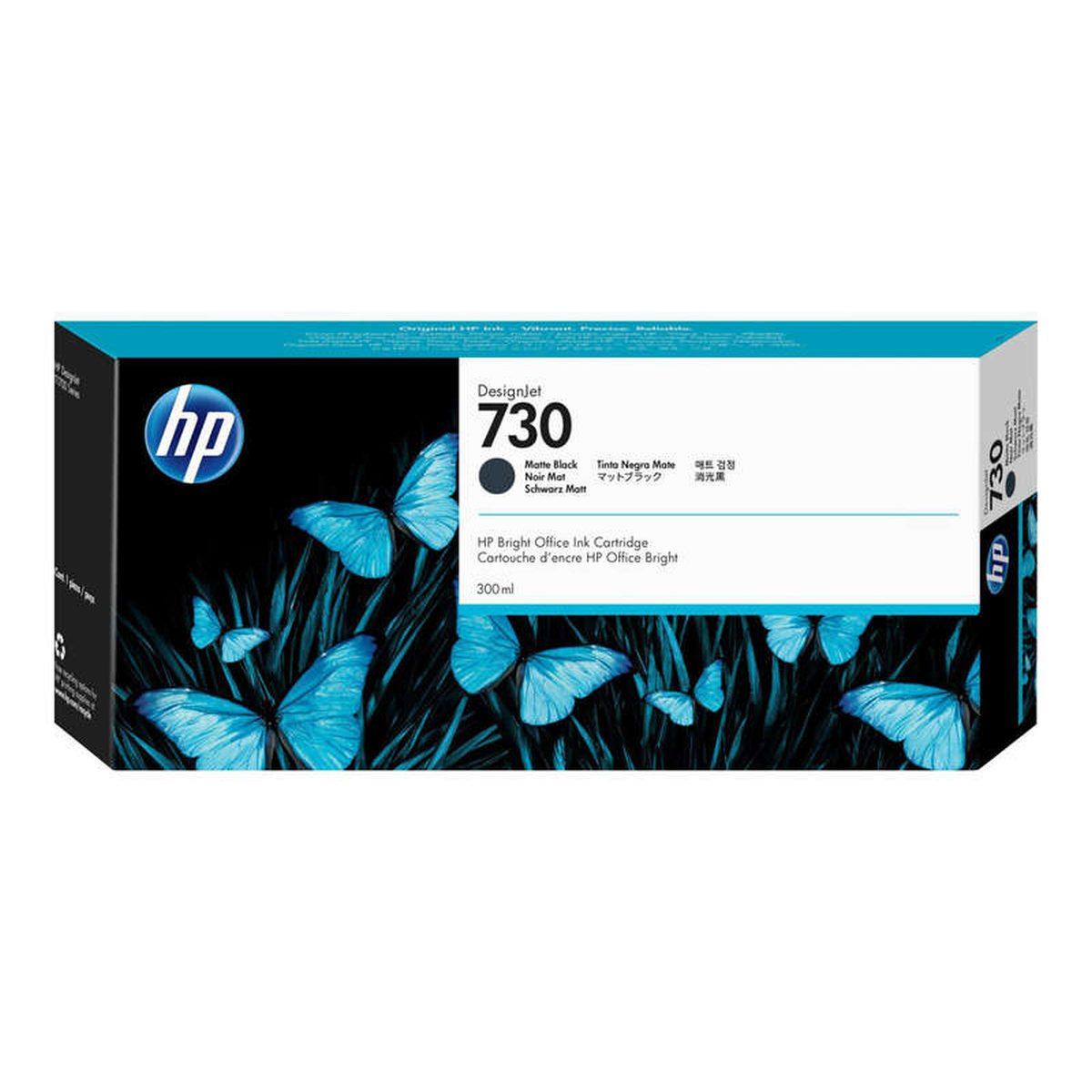 Cartuccia Originale (P2V71A, 730) HP DesignJet T1600 | 300ml | NERO MATTE