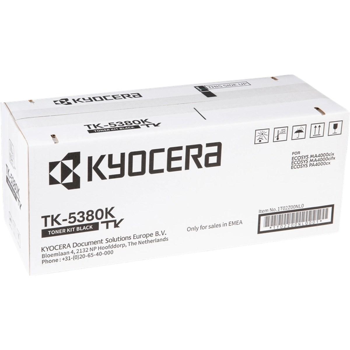 Toner Originale (TK-5380K, 1T02Z00NL0) per KYOCERA ECOSYS PA3500cx (13K) NERO