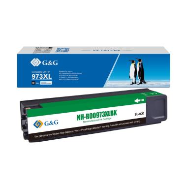 Cartuccia Rigenerata Anti-firmware upgrade (L0S07AE, 973X) per HP PageWide Pro 452dw | NERO