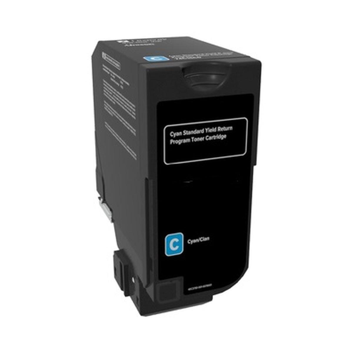 Toner Compatibile (74C2SC0) per LEXMARK CS720de (7K) CIANO XL