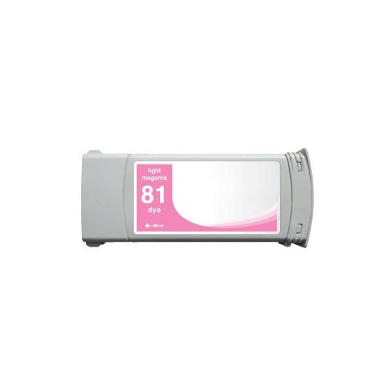Cartuccia Plotter Compatibile (C4935A, 81) per HP DesignJet 5000 (680ml) MAGENTA LIGHT