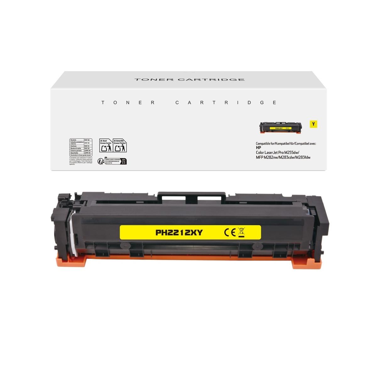 Toner Compatibile (W2212X, 207X) per HP Pro M255dw | GIALLO XL