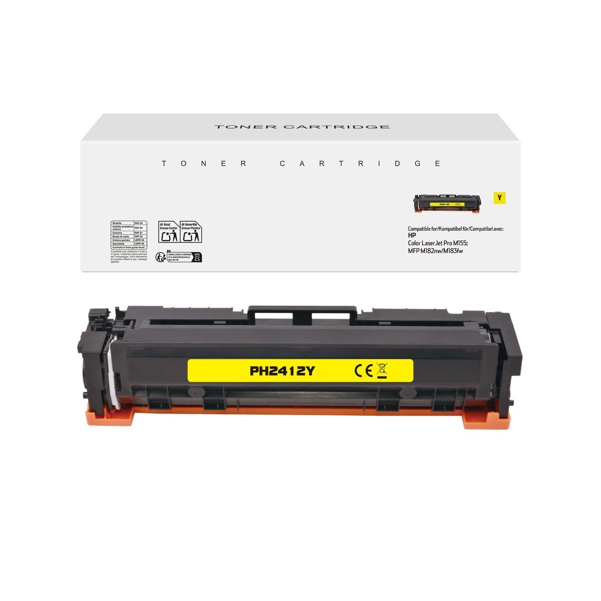 Toner Compatibile (W2412A, 216A) per HP Color laserJet Pro M155 | GIALLO