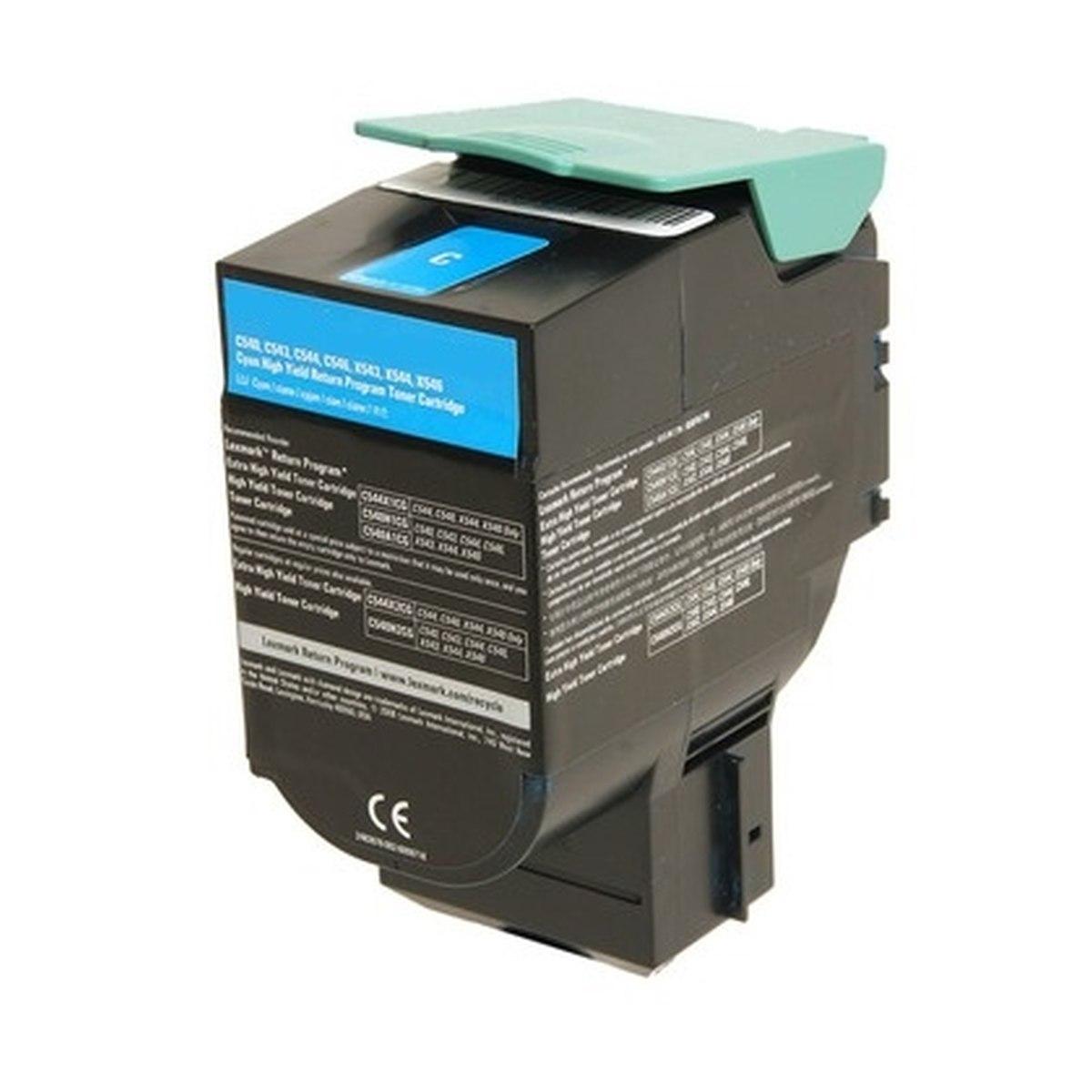 Toner Compatibile (80C2SC0) per LEXMARK CX310n, CX410e (2K) CIANO